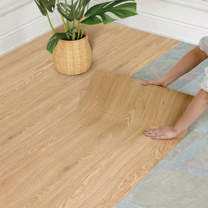 Thick Wood Grain PVC Floor Sticker (40cm) (available in 5 designs)