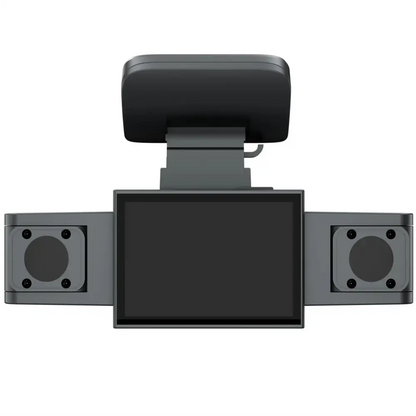 Three-Lens Car Camera with 24H Parking Monitor