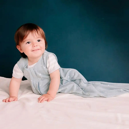 Woolbabe SUMMER Sleeping Bag TIDE STARS - Babyonline