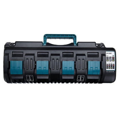 DC18SF 18V Lithium-Ion Rapid Optimum 4-Port Charger for Makita Lithium Battery