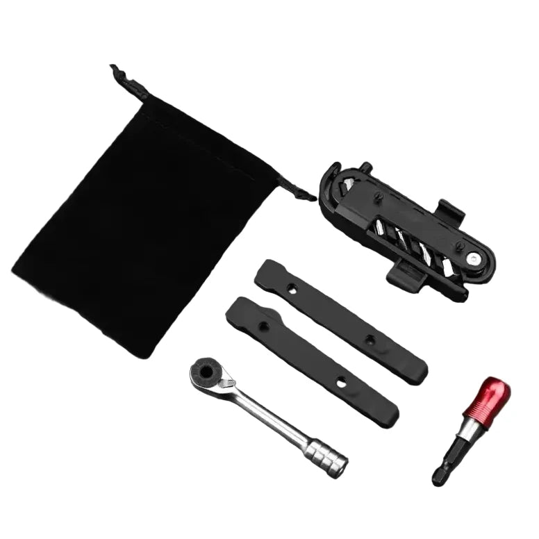 1/4" Two-Way Mini Ratchet Wrench Set with Quick-Connect Rods & S2 Bits