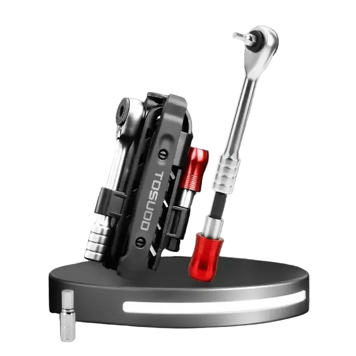 1/4" Two-Way Mini Ratchet Wrench Set with Quick-Connect Rods & S2 Bits
