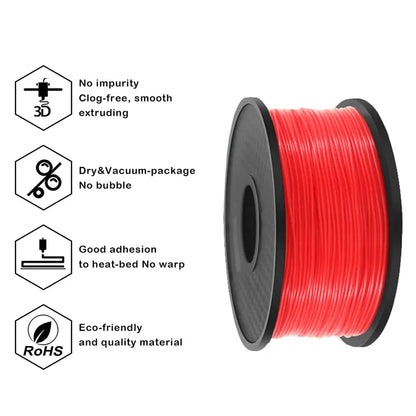 TPU Flexible 3D Printer Filament 1.75mm (250g) (different colours available)