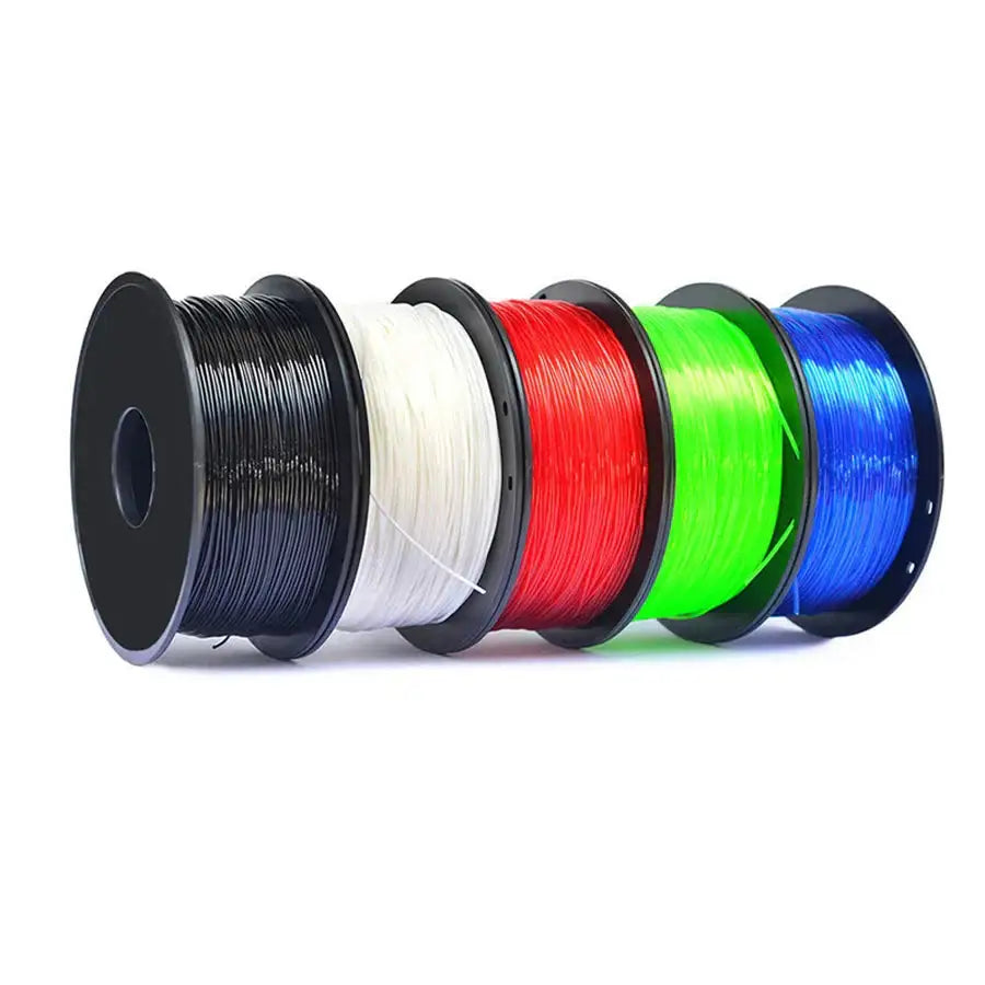 TPU Flexible 3D Printer Filament 1.75mm (250g) (different colours available)