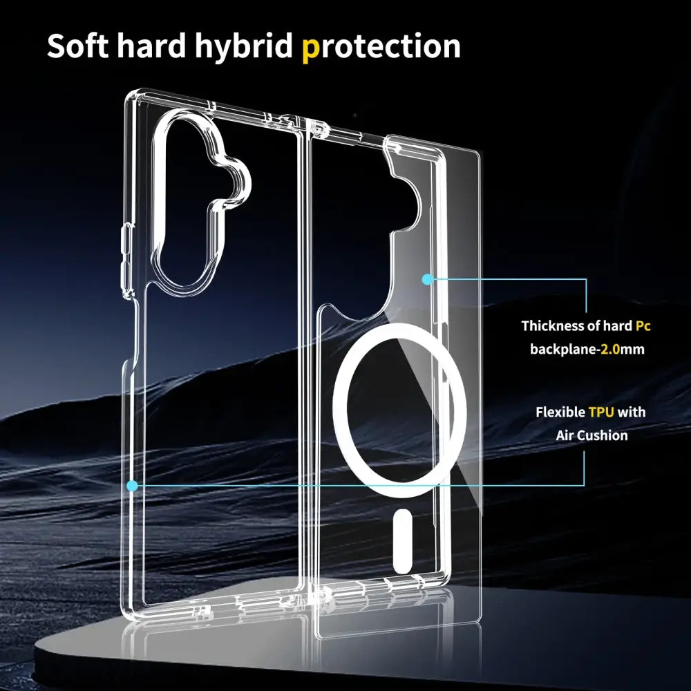 Transparent Phone Case for the Samsung Galaxy Z Fold7