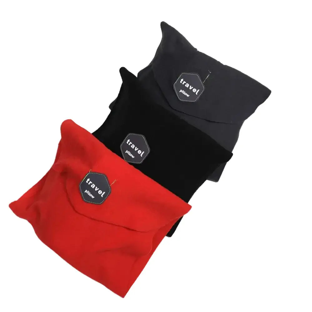 Travel Neck Pillow with Chin Support Strap (3 colours available)