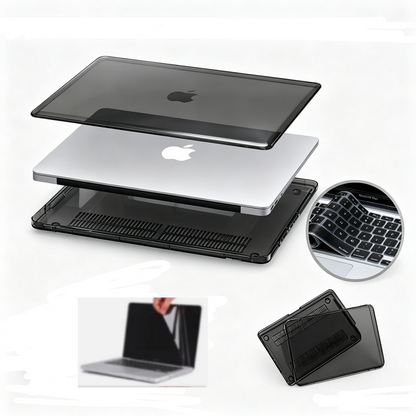 For Macbook 2026 Neo 13" A3404 PC Shell Case Cover Keyboard & Screen Protector