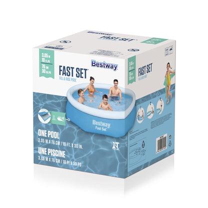 Bestway Fast Set Round Above Ground Pool 3.05m x 76cm