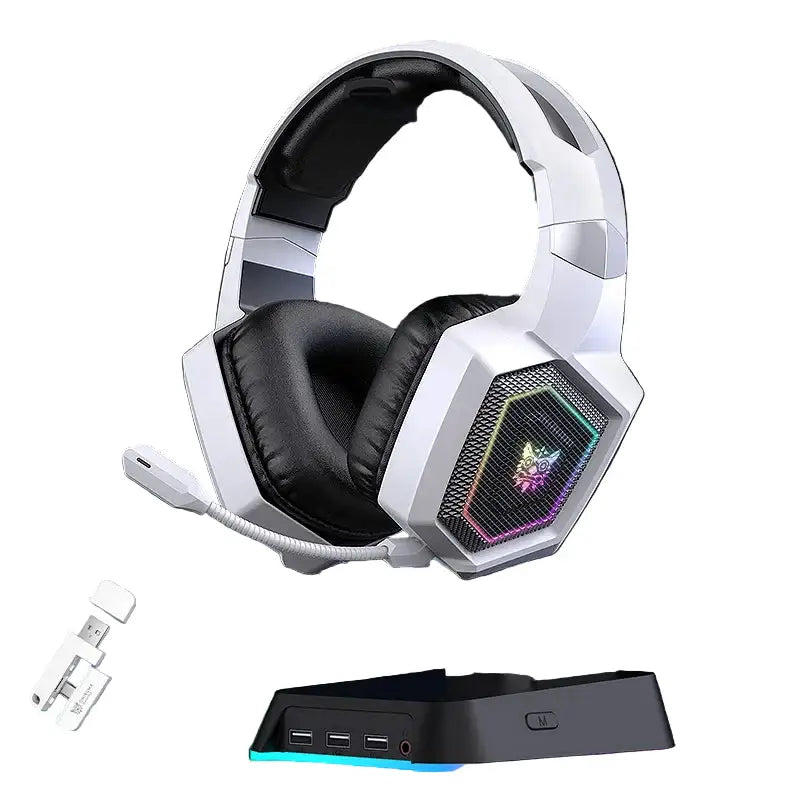 Tri-Mode 5.3 Gaming Headset with Mic (Different colours available with stickers)