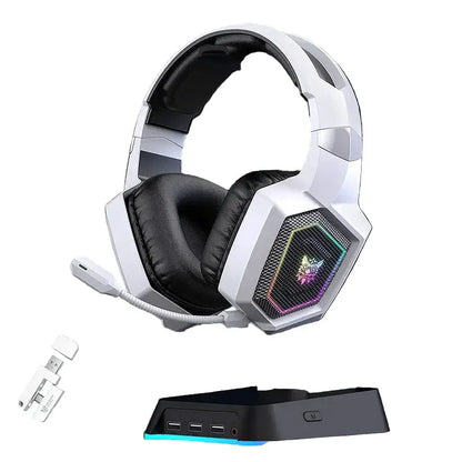 Tri-Mode 5.3 Gaming Headset with Mic (Different colours available with stickers)