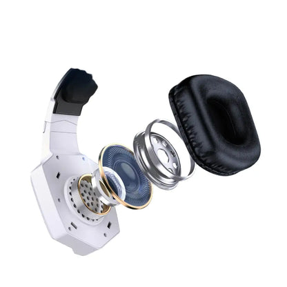 Tri-Mode 5.3 Gaming Headset with Mic (Different colours available with stickers)