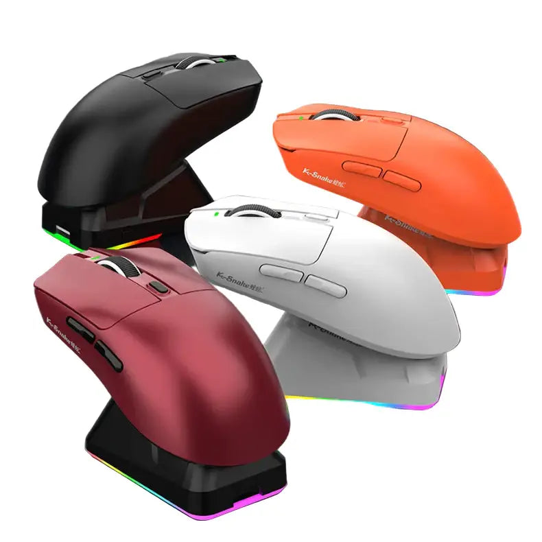 Tri-Mode Gaming Mouse – 12000 DPI (available in Black & White)