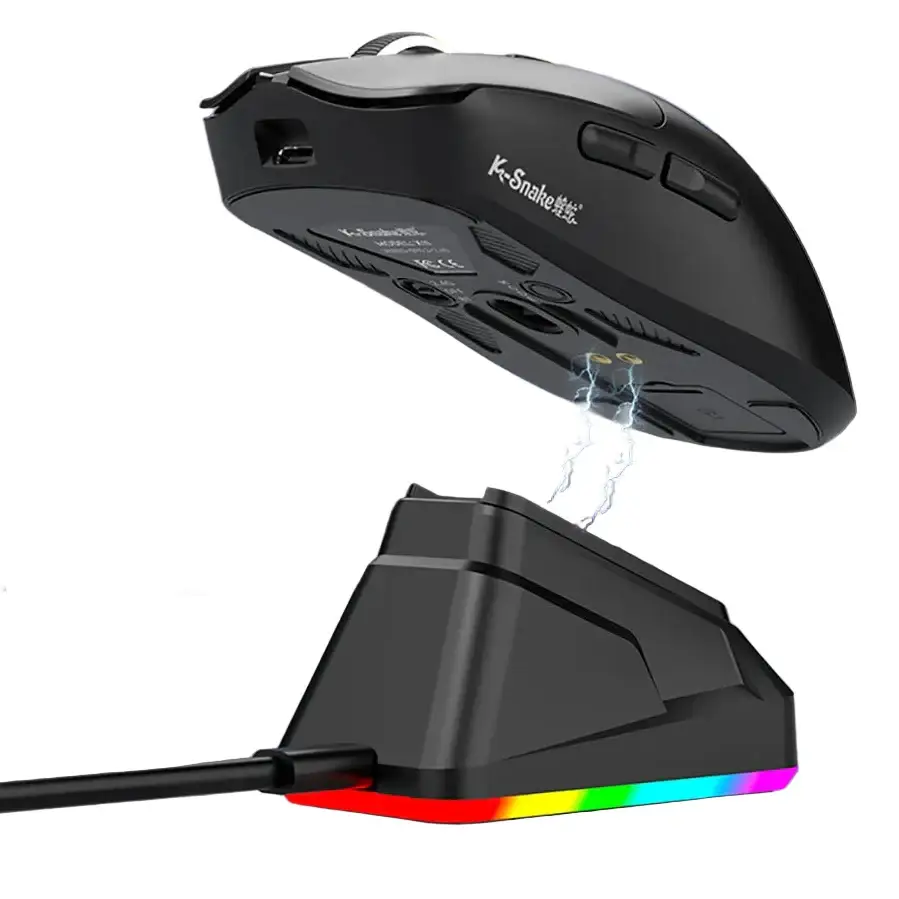Tri-Mode Gaming Mouse – 12000 DPI (available in Black & White)