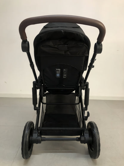 Newborn Pram – EasyGo 1+ Three Wheel Stroller with Carrycot (Grey)