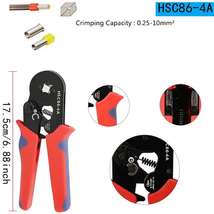 Tubular Terminal Crimping Pliers Set (different sets available)