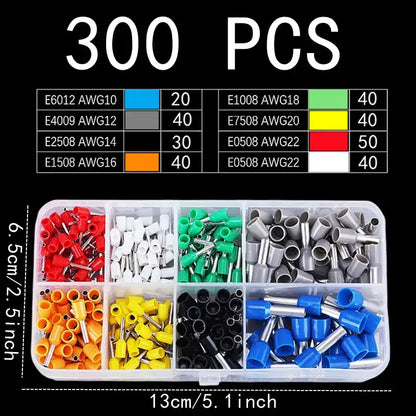 Tubular Terminal Crimping Pliers Set (different sets available)
