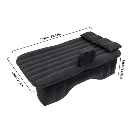 Ultra-Soft Inflatable Car Travel Bed (3 colours available)