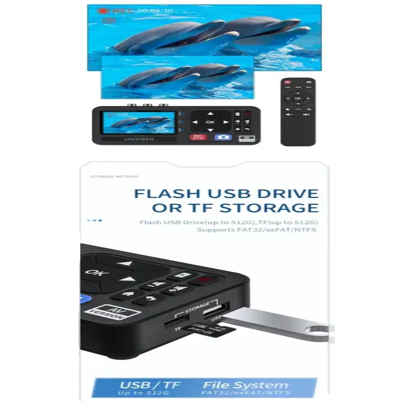 1080p VHS to Digital Converter & MP3 Recorder