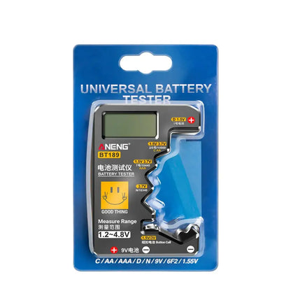 Universal Battery Tester for AA/AAA/C/D/9V/1.5V/3V (2 colours available)