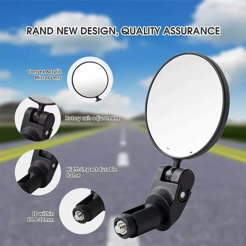 Universal Bicycle Rearview Mirror (1pc & 2pcs)