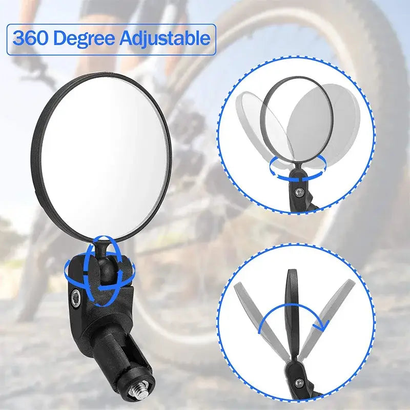 Universal Bicycle Rearview Mirror (1pc & 2pcs)