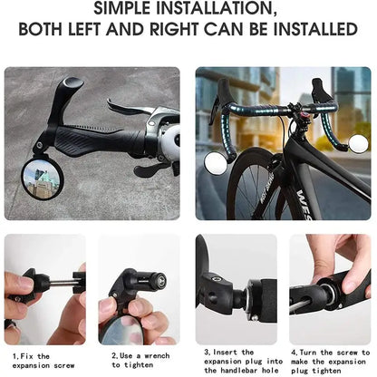 Universal Bicycle Rearview Mirror (1pc & 2pcs)
