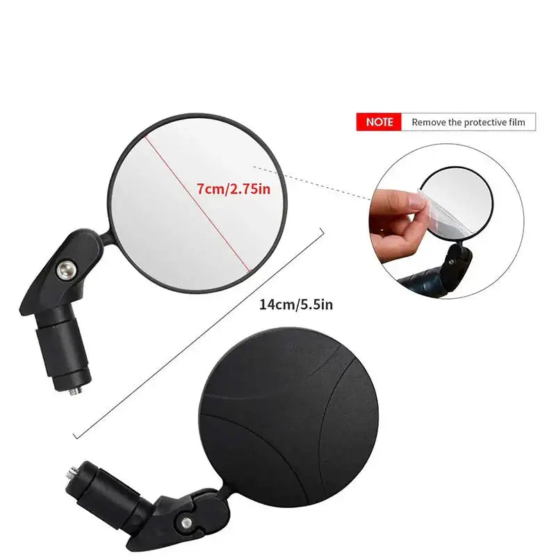Universal Bicycle Rearview Mirror (1pc & 2pcs)