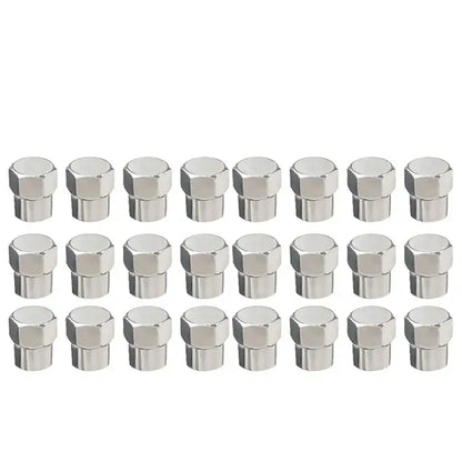 Universal Car Tire Valve Stem Caps (1–50pcs)