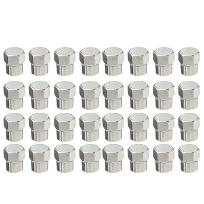 Universal Car Tire Valve Stem Caps (1–50pcs)
