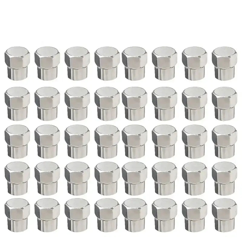Universal Car Tire Valve Stem Caps (1–50pcs)
