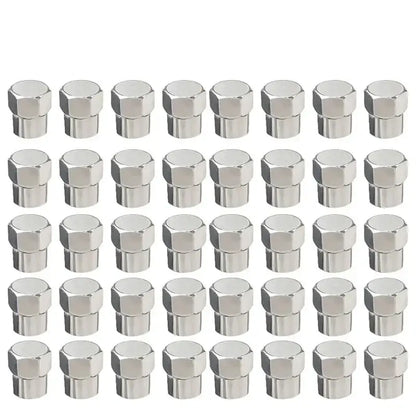 Universal Car Tire Valve Stem Caps (1–50pcs)