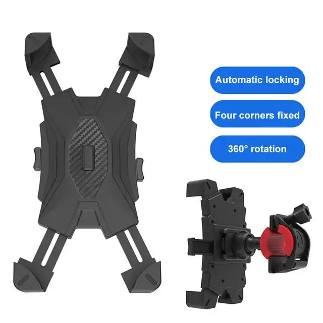 Universal Large Phone Holder for Bike, Motorcycle and Scooters