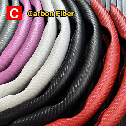 Universal Microfiber Leather Car Steering Wheel Cover (different colours & sets available)