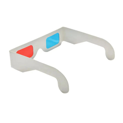 Universal Paper 3D Glasses (Red/Blue) – Pack of 10