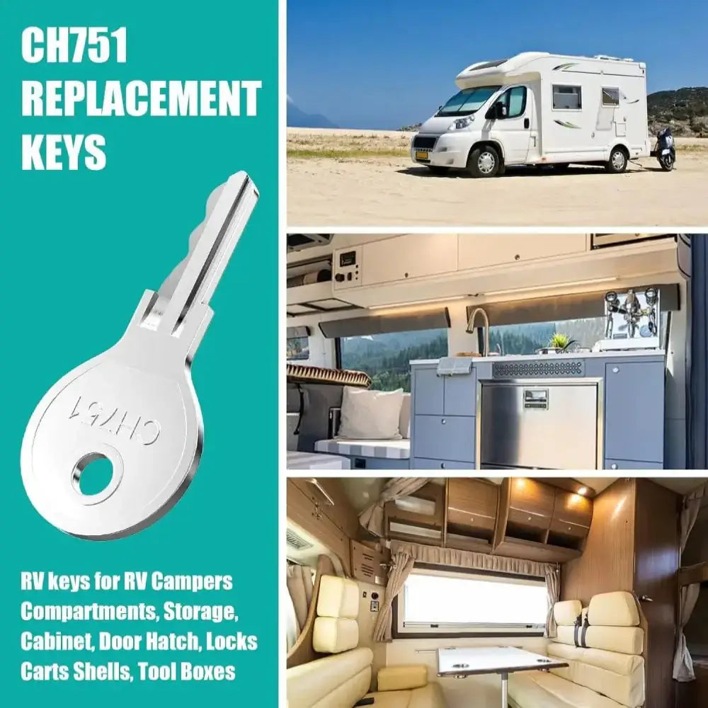 Universal RV Cabinet Keys (5PCS)
