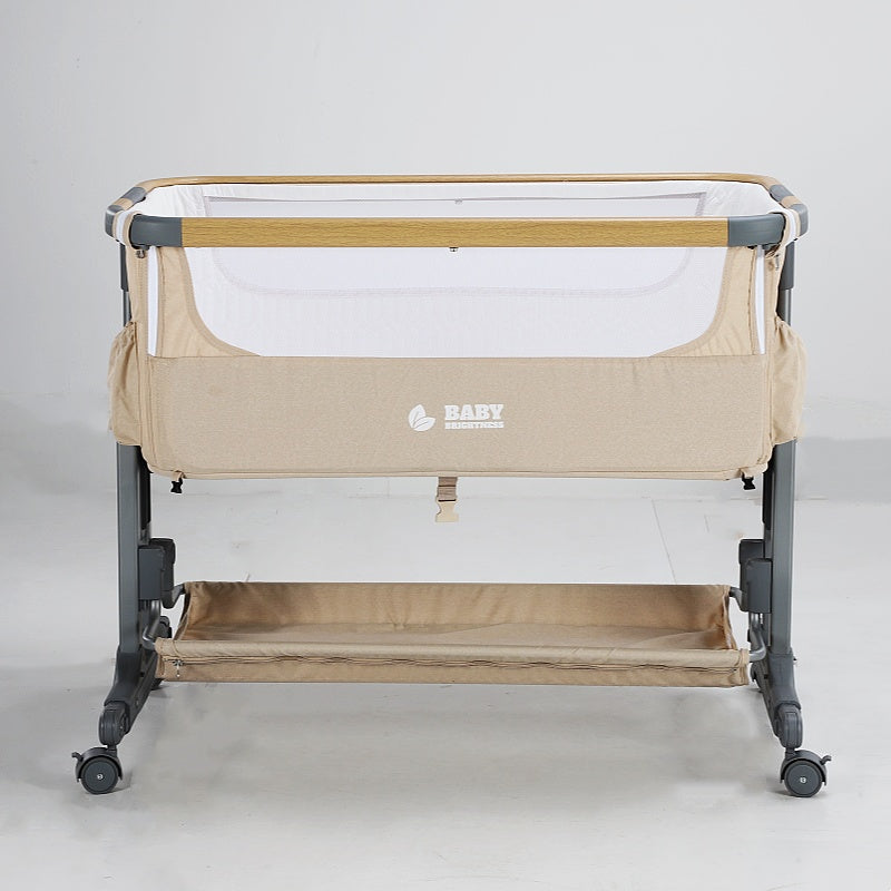 Baby Brightness Co Sleeper Bassinet Beige