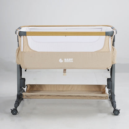 Baby Brightness Co Sleeper Bassinet Beige