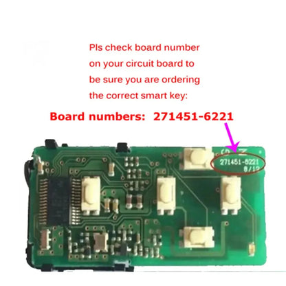 Smart Remote Key Replacement 312MHz ID71 for Toyota Alphard, Vellfire, Previa & Noah (2005–2014)