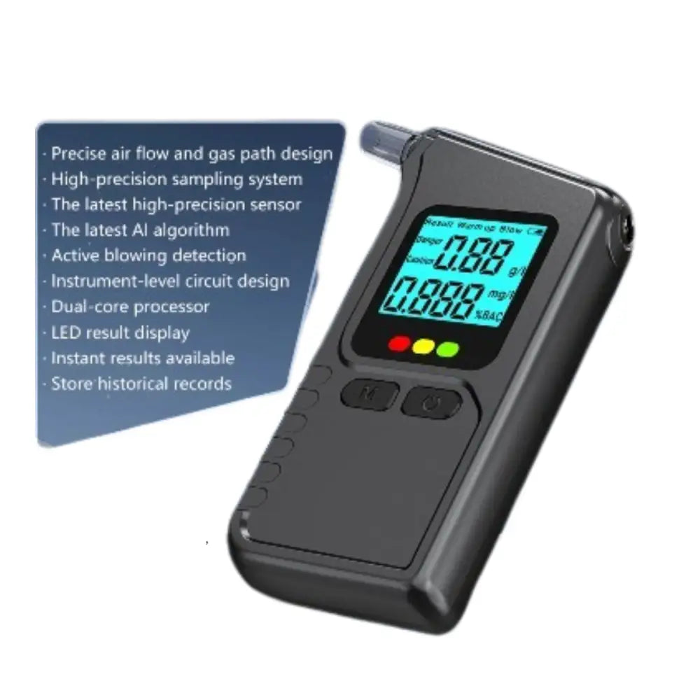 Upgraded Portable Alcohol Tester – High-Accuracy