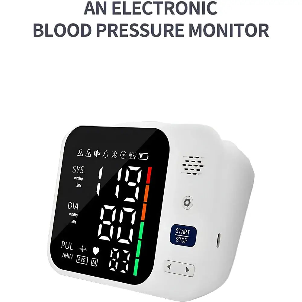 Upper Arm Automatic Blood Pressure Monitor – Digital Sphygmomanometer