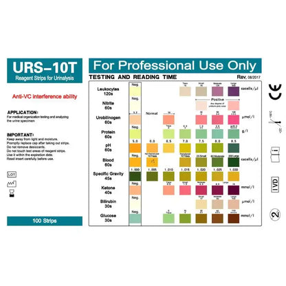 Personal Health Test Strips (URS-10T)