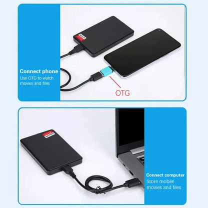 USB 3.0 External Hard Drive HDD for PC, Mac, Xbox & PS4 (80GB to 2TB) (5 colours available)