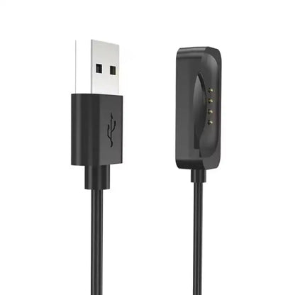 USB-A Charger for OPPO Watch (Watch X, X2, 4 Pro, 3/3 Pro, 2, SE) (Black) 1m