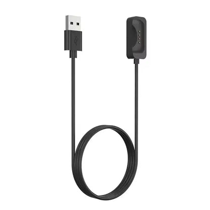 USB-A Charger for OPPO Watch (Watch X, X2, 4 Pro, 3/3 Pro, 2, SE) (Black) 1m