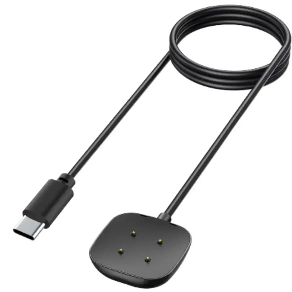 Charger Dock for Fitbit Versa 3/4 & Sense 1/2 (USB & Type C)