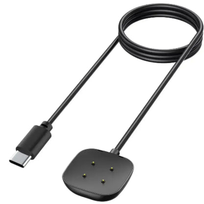 Charger Dock for Fitbit Versa 3/4 & Sense 1/2 (USB & Type C)