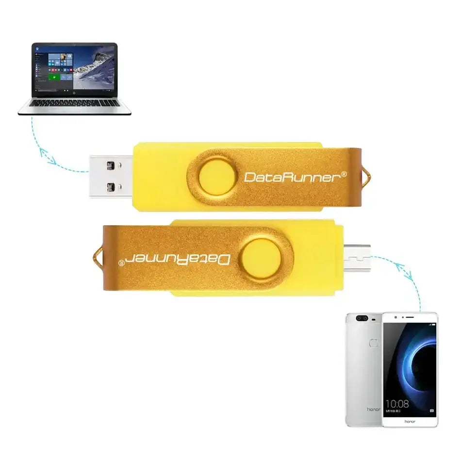 USB Flash Drive (8GB–128GB) for Android & PC