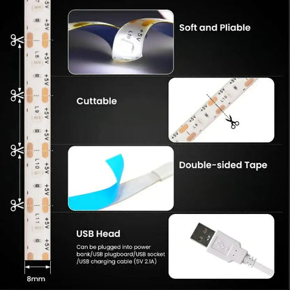 USB LED Strip Light (multiple options available)