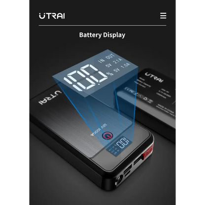 1000A Car Jump Starter & 8000mAh Emergency Power Bank