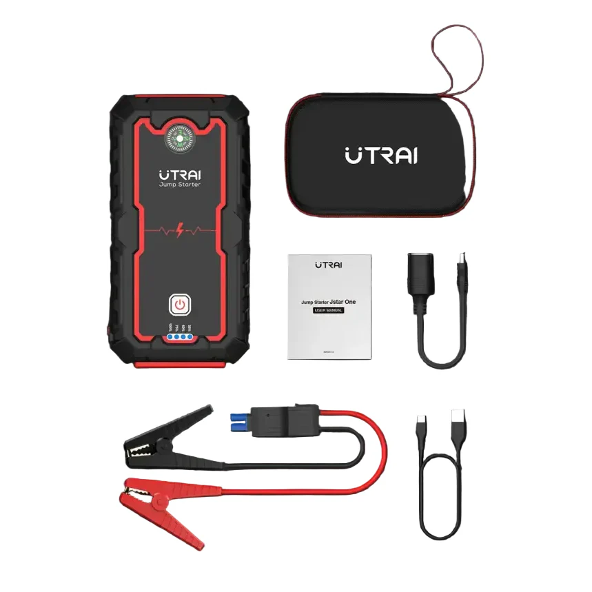 1000A/2000A Portable Car Jump Starter & Emergency Power Bank Booster